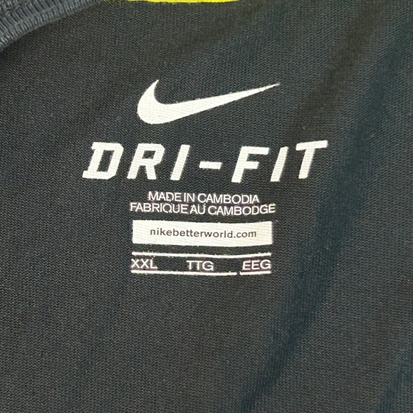 Nike Dri-FIT Basketball Graphic T-Shirt Activewear Tee XXL - Picture 7 of 8